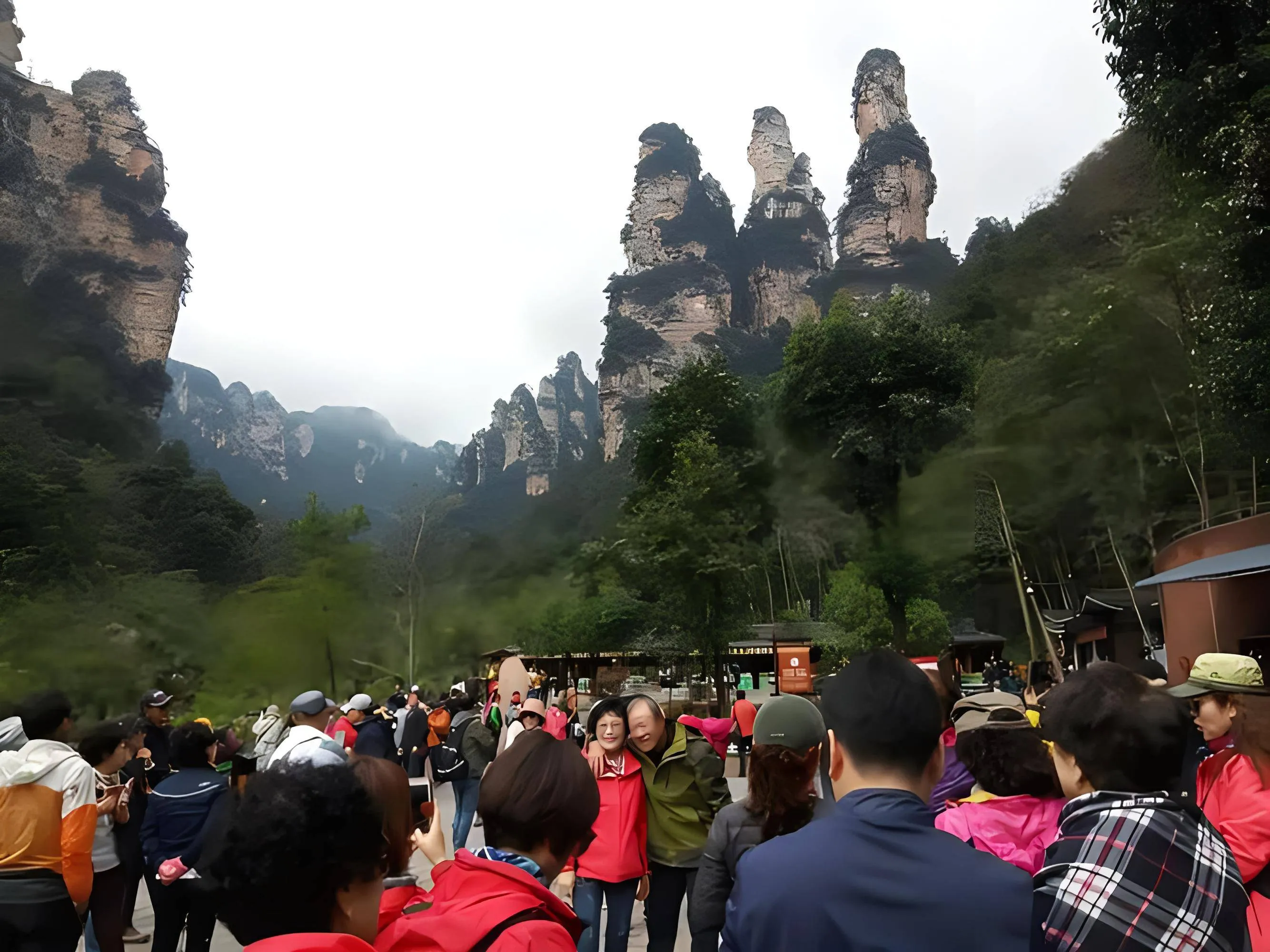 张家界景区游(张家界景区游览图)