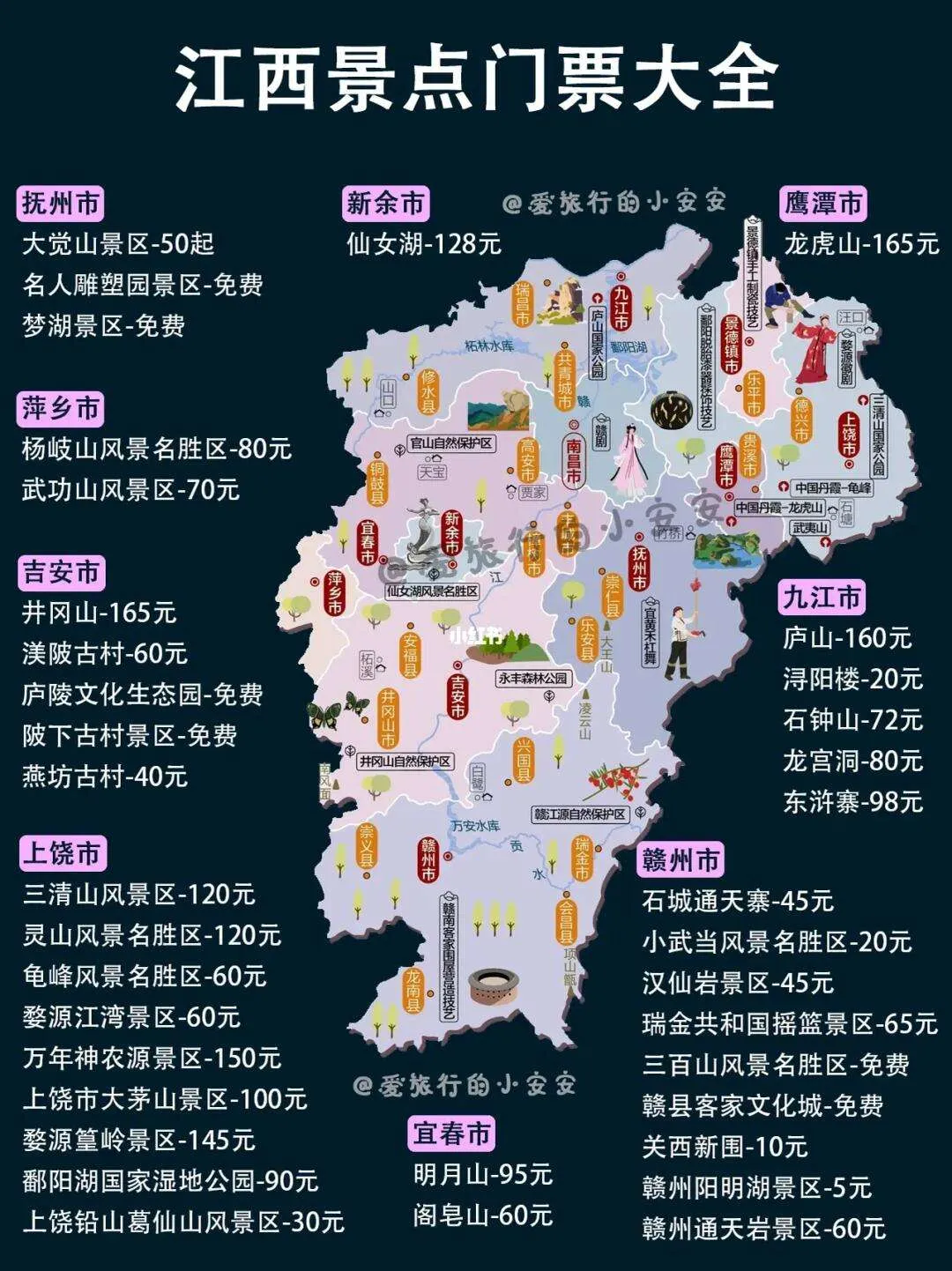 八月江西旅游攻略(江西8月份去哪里旅游好)