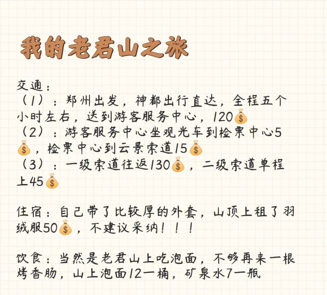 老君山旅游全攻略(老君山旅游全攻略手抄报)