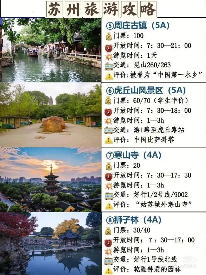 苏州旅游攻略最新(苏州旅游攻略最新路线)