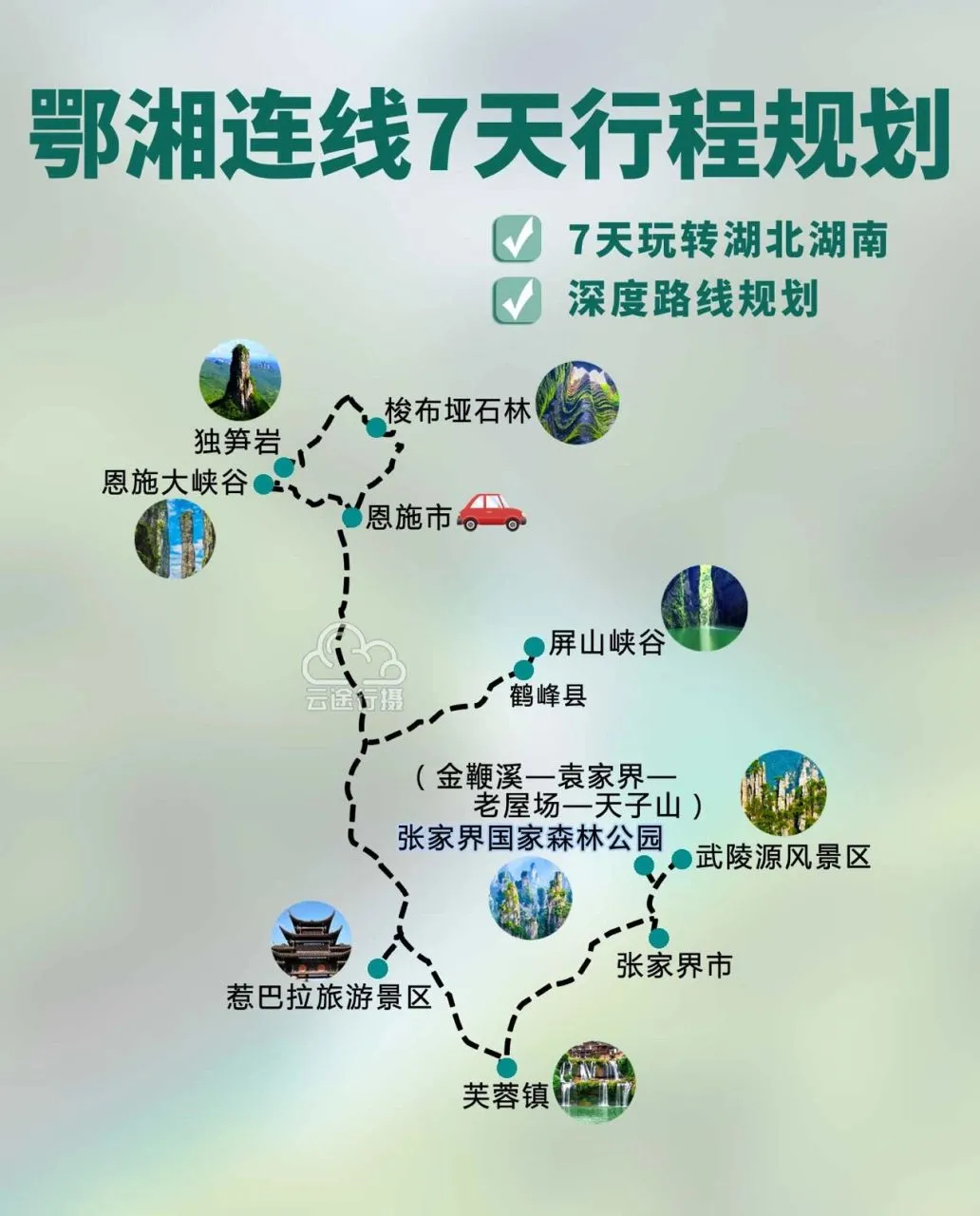 南昌到张家界三日游攻略(南昌到张家界三日游攻略路线图)
