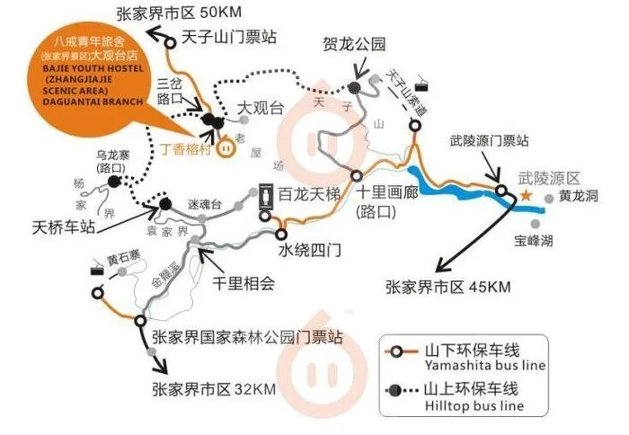 张家界旅行线路大全(张家界旅行线路大全图)