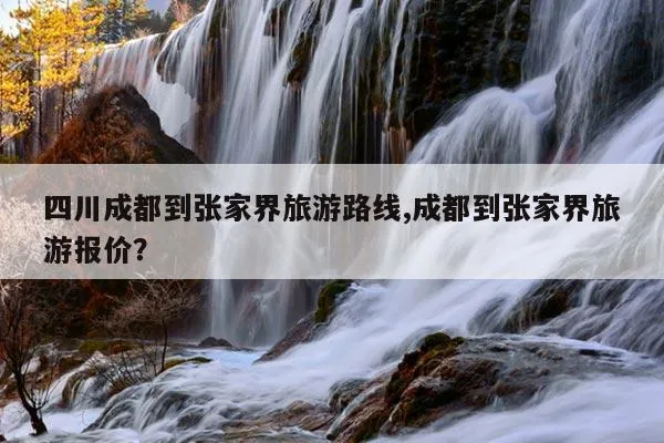 去成都张家界旅游攻略(成都张家界旅游攻略路线)