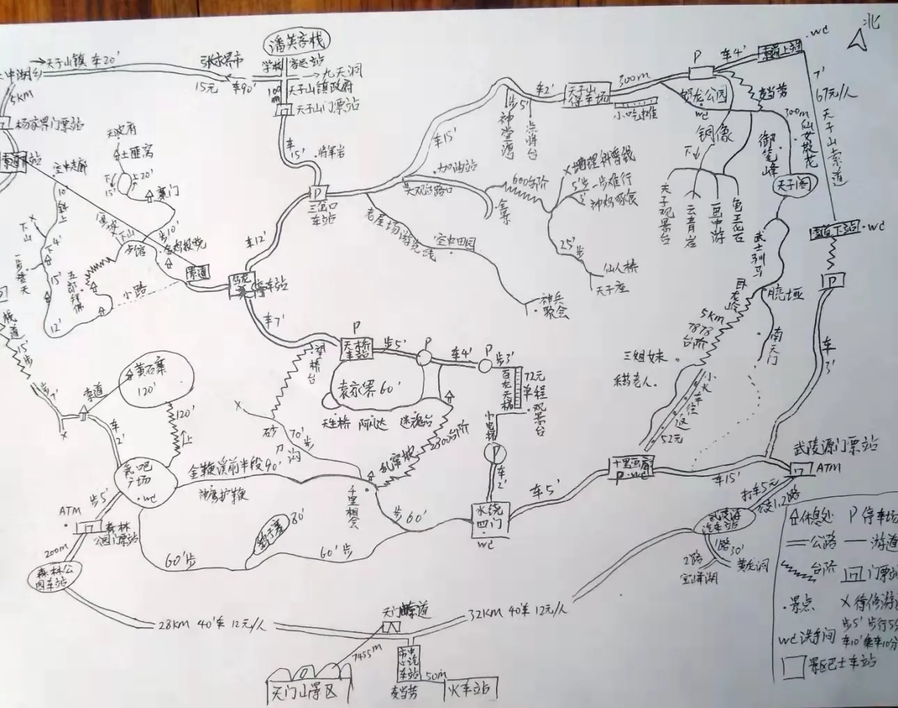 超详细张家界三日游攻略(张家界三日游最佳路线攻略)