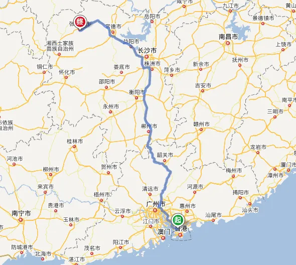 北京到张家界路线自驾(北京到张家界路线自驾攻略)