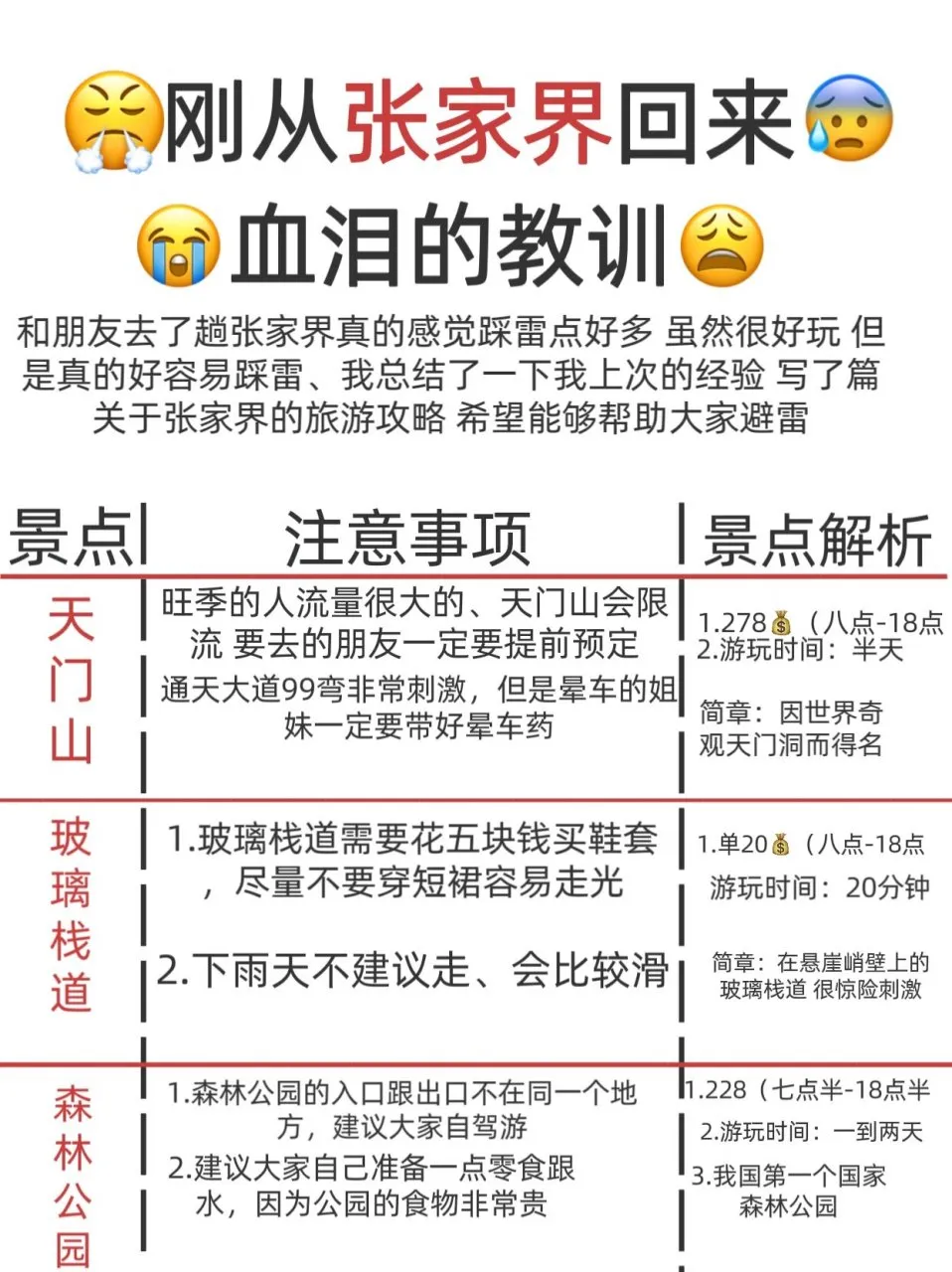 张家界天门山功略(张家界天门山门票攻略)