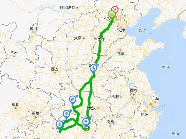 广东去张家界自驾游路线(广东去张家界自驾游路线图)