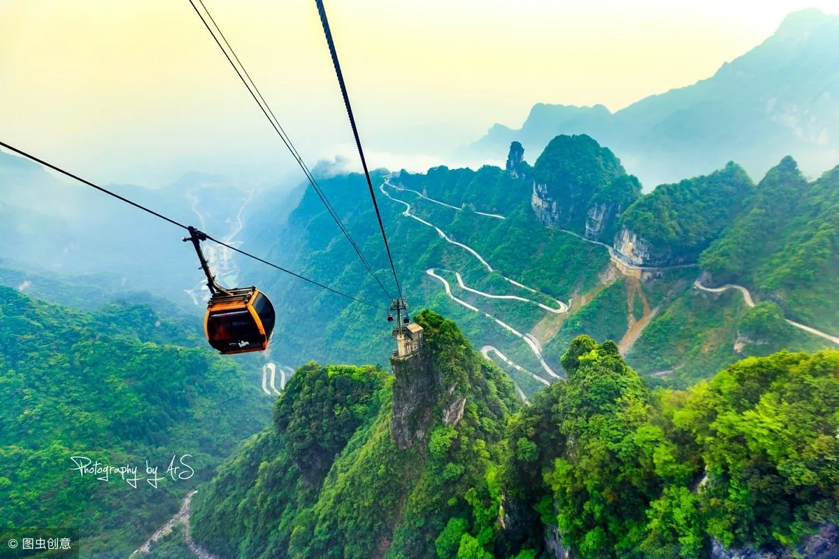 张家界天门山风景区图片(张家界天门山风景区图片大全)