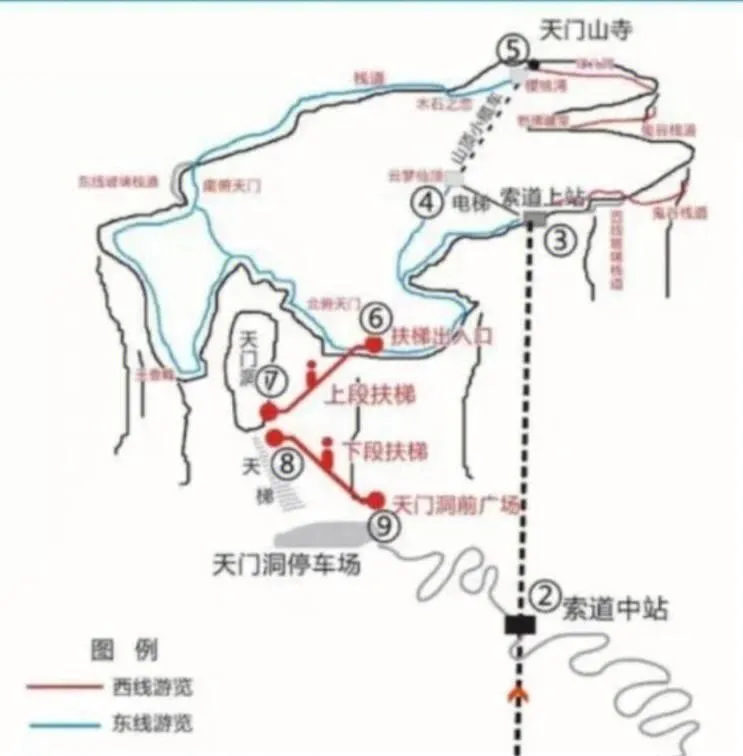 张家界天门山旅游攻略线路(张家界天门山旅游攻略自由行三天)