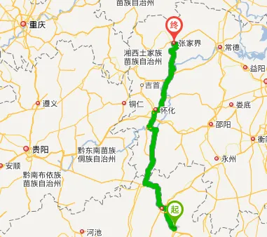 从西宁到张家界的路线(从西宁到张家界最方便的交通)