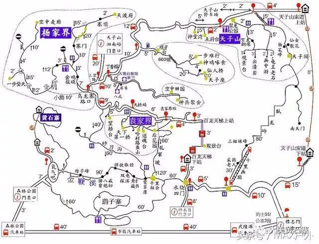 张家界二日旅游路线(张家界二日游自由行攻略)