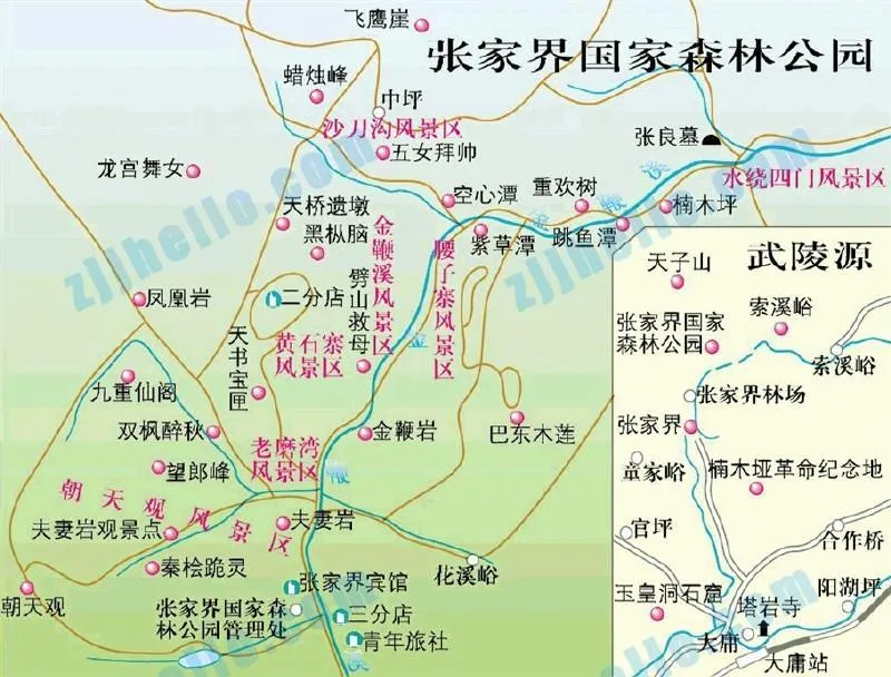 自驾游张家界旅游攻略及费自(自驾张家界旅游攻略必去的景点)