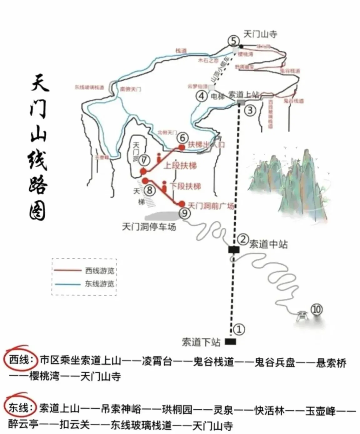 张家界天门山旅游多少天(张家界天门山旅游攻略自由行三天)