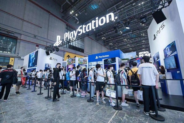 PlayStation展馆现场