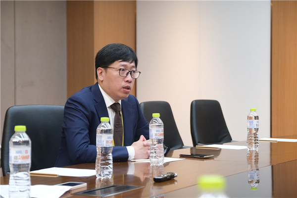 富士胶片（中国）医疗网络产品事业部总经理王振先生在CHIMA 2021接受媒体采访，介绍未来在中国智慧医疗领域布局